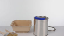 Load and play video in Gallery viewer, zpillsafe close fit paint funnel video of pouring from a paint can
