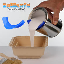 Load image into Gallery viewer, ZpillSafe® Close Fit - Innovative Funnel for 2”- 4” Size Diameter Liquid Containers - Food Grade Silicone - Made in USA - Kitchen Paint Gadgets
